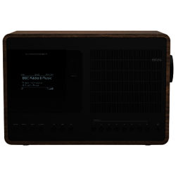 Revo SuperConnect DAB, FM & Internet Radio with Spotify, DLNA and Bluetooth Walnut/Black